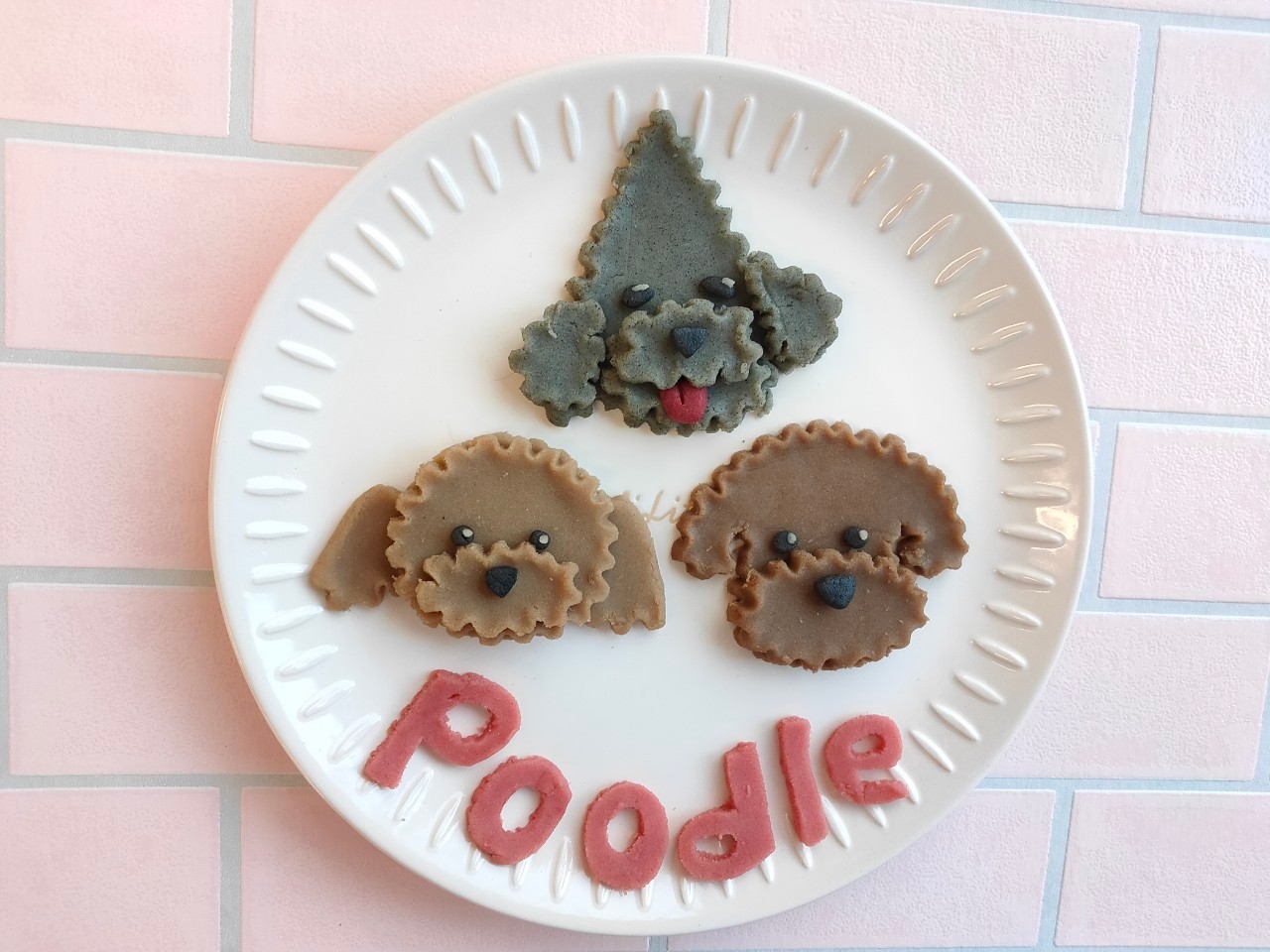 トイプードル編 オリジナル似顔絵ケーキ 犬活日記