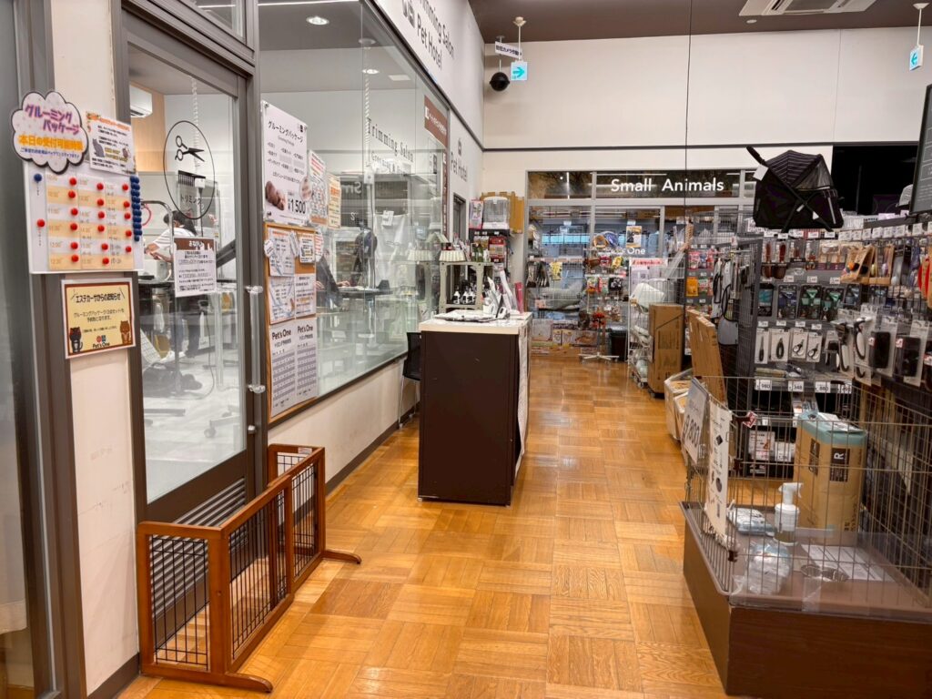 カインズ秦野店のセルフシャンプー室